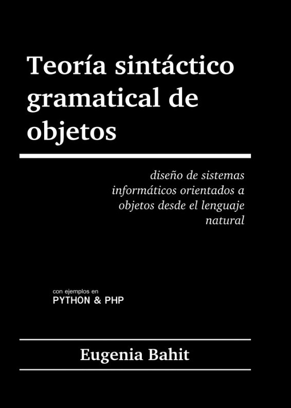 Imágen de pdf Teoría sintáctico gramatical de objetos